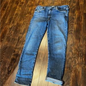 Citizens Of Humanity Slim Straight Blue Jeans